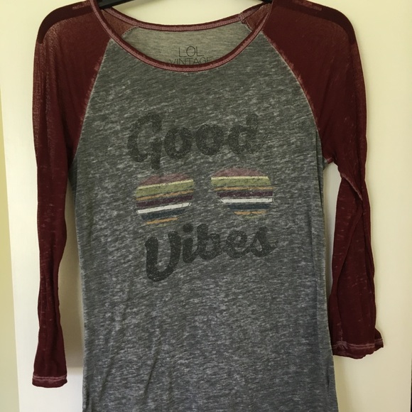 Good vibes baseball t-shirt - Picture 4 of 5
